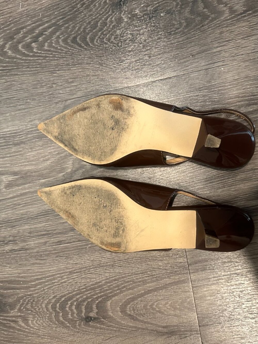 Express Kitten Heel Pointed Toe Pump Women's Size 7 - Picture 3 of 4
